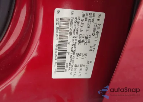 2007 Dodge Nitro Slt/Rt z USA, uszkodzony, nr VIN 1D8GT58K27W585603